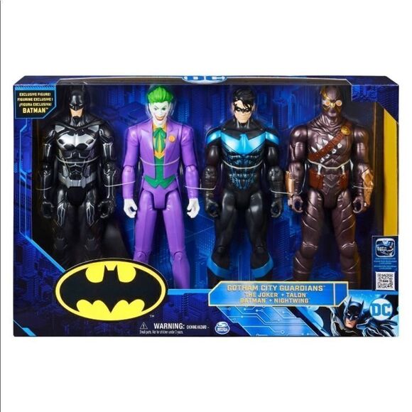 NEW! 🦇 BATMAN Gotham City Guardians Set of 4 BIG! 12 inch Action Figures! - Picture 3 of 10